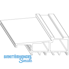 MACO Fiber-Therm Bodenschwelle Grundkörper 180, L=6000 mm, silber (465561) MACO Fiber-Therm Bodenschwelle Grundkörper 180, L=6000 mm, silber (465561)