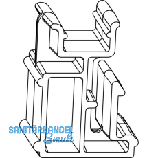 MACO Fiber-Therm Grundkörper Verbreiterungsverbinder 140 mm, silber (455125) MACO Fiber-Therm Grundkörper Verbreiterungsverbinder 140 mm, silber (455125)