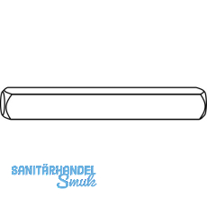 MACO HS Vierkantstift Griff innen/au�en, TS68, VK 10x138 mm, Stahl (30016)