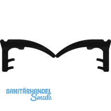 MACO HS Dichtung TC2023 oben, 15 m (7,5x2), Silikon schwarz (478136) MACO HS Dichtung TC2023 oben, 15 m (7,5x2), Silikon schwarz (478136)