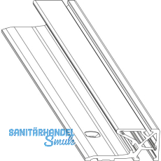 MACO HS Dichtungsschiene PVC einzeln, Flügelabstand 28 mm, L=3500 mm, KU schwarz MACO HS Dichtungsschiene PVC einzeln, Flügelabstand 28 mm, L=3500 mm, KU schwarz