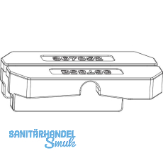 MACO Fiber-Therm Dichtungsstück für Laufschiene flach asymmetrisch, schwarz MACO Fiber-Therm Dichtungsstück für Laufschiene flach asymmetrisch, schwarz