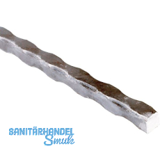 ARTEFERRO Langmaterial, Profil, 12 x 12 x 3000 mm, Schmiedeeisen gehämmert ARTEFERRO Langmaterial, Profil, 12 x 12 x 3000 mm, Schmiedeeisen gehämmert