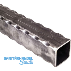 ARTEFERRO Rohr 40 x 40 x 2,5, Länge 3000 mm, Schmiedeeisen gehämmert ARTEFERRO Rohr 40 x 40 x 2,5, Länge 3000 mm, Schmiedeeisen gehämmert