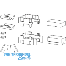 GU HS-Spaltlüftung Zubehör-Beutel, Führung P1786, Laufschiene 5 P1636 GU HS-Spaltlüftung Zubehör-Beutel, Führung P1786, Laufschiene 5 P1636