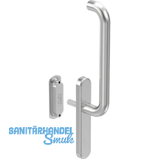 GU HS Drehgriffgarnitur RONDO 180� Griff innen o. PZ Muschel au�en Edelstahl