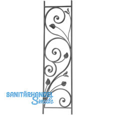 ARTEFERRO Zierelement, Profil 14 x 8 mm, 1000 x 275 mm, C-Bogen, Schmiedeeisen ARTEFERRO Zierelement, Profil 14 x 8 mm, 1000 x 275 mm, C-Bogen, Schmiedeeisen