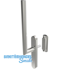 GU HS Drehgriffgarnitur BELCANTO 180° Griff innen o. PZ Muschel außen Edelstahl GU HS Drehgriffgarnitur BELCANTO 180° Griff innen o. PZ Muschel außen Edelstahl