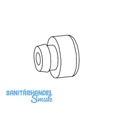 GU HS Gummipuffer Nr. 80, Gummi grau GU HS Gummipuffer Nr. 80, Gummi grau