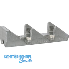 GU HS Riegelbock f�r Spaltl�ftung, ohne Holzschraube f�r Einbruchschutz, silber