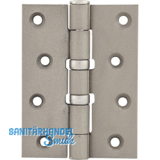 Scharnierband, 102 x 76 x 3,0 mm, Stahl vernickelt