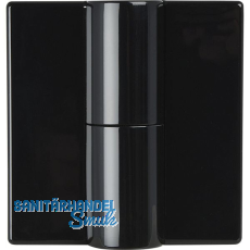 HEWI Aufschraubband B9505.50, links, Stahl/Kunststoff schwarz