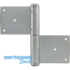 T�rnussband, Stift � 12 mm, Bandh�he 100 mm, rechts, Stahl verzinkt