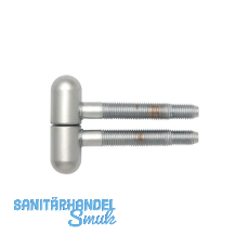 SFS Einbohrband, 16 mm, mit Rundkopf, Stahl verchromt matt