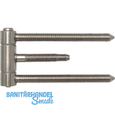 Steckband 3-tlg. 18 mm, brandschutztauglich, mit Aush�ngesicherung, vernickelt