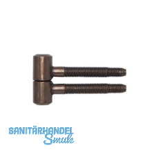 SFS Einbohrband für Futtertüren, 16 mm, Stahl patiniert SFS Einbohrband für Futtertüren, 16 mm, Stahl patiniert