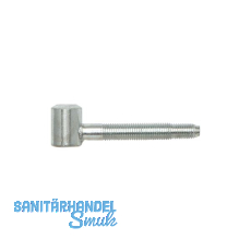 SOLIDO Einbohrband-Oberteil mit Zylinderkopf, � 16 mm, f�r Holz, Stahl verzinkt