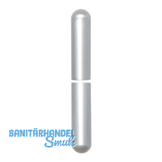 Aufsteckh�lsen 3- DIM, rund, Band � 15 mm, Aluminium verchromt matt 92 mm