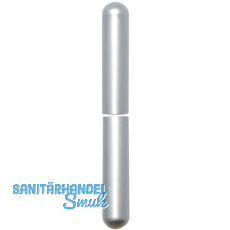 Aufsteckh�lsen 3- DIM, rund, Band � 15 mm, Aluminium verchromt matt 112 mm