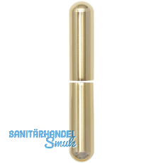 Aufsteckh�lsen 3- DIM, rund, Band � 20 mm, Aluminium vermessingt 112 mm