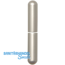 Aufsteckh�lsen 3- DIM, rund, Band � 20 mm, Aluminium vernickelt matt 112 mm