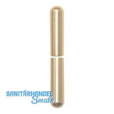 Aufsteckhülsen 3- DIM, rund, Band ø 15 mm, Aluminium vermessingt 92 mm Aufsteckhülsen 3- DIM, rund, Band ø 15 mm, Aluminium vermessingt 92 mm