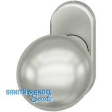 FSB Türknopf 07 0802 - auf Rosette, ø 50 mm gerade, drehbar, silber eloxiert FSB Türknopf 07 0802 - auf Rosette, ø 50 mm gerade, drehbar, silber eloxiert