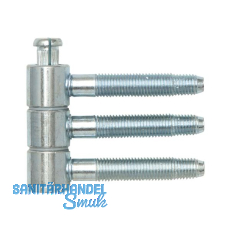 Steckband 3-teilig � 16 mm, H�he 46,7 mm, verzinkt