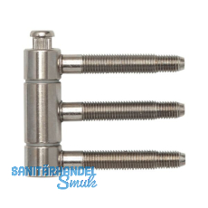 Steckband 3-tlg. � 18 mm, H�he 61 mm, Stahl vernickelt