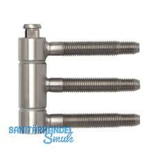 Steckband 3-teilig ø 18 mm, Höhe 61 mm, Edelstahl Steckband 3-teilig ø 18 mm, Höhe 61 mm, Edelstahl