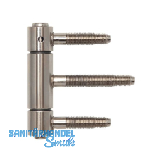 Herkula-Band 3-teilig, mit Aush�ngesicherung, � 20 mm, Stahl vernickelt