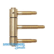 Herkula-Band 3-teilig, mit Aush�ngesicherung, � 20 mm, Stahl vermessingt