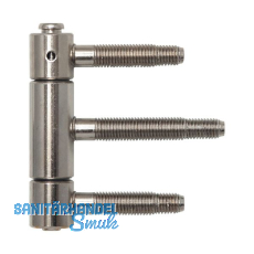 Herkula-Band 3-teilig, mit Aush�ngesicherung, � 22 mm, Stahl vernickelt