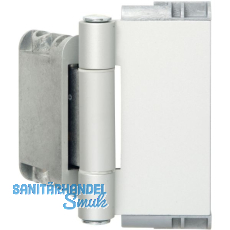 SFS Haustürband Easy 3D Stiftsicherung, Aluminium verchromt matt eloxiert SFS Haustürband Easy 3D Stiftsicherung, Aluminium verchromt matt eloxiert