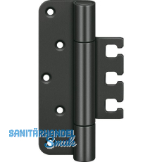 SIMONSWERK Objektband VX 7729, Bandh�he 120mm,Stahl beschichtet schwarz RAL 9005