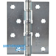 Scharnierband, 127 x 102 x 3,0 mm, Stahl verzinkt