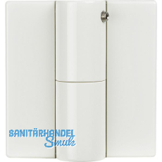 HEWI Aufschraubfederband B9505.75, rechts, Stahl/Kunststoff weiß HEWI Aufschraubfederband B9505.75, rechts, Stahl/Kunststoff weiß