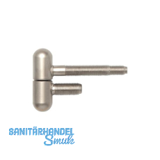 SFS Stahlzargenband 2-tlg. mit Rundkopf, � 16 mm, H�he 50,5 mm, vernickelt matt