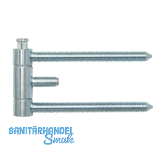 Stahlzargenband 3-tlg. brandschutztauglich, Stahl verzinkt