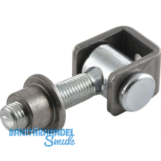 Anschwei�band verstellbar, Typ C, Stahl blank/verzinkt M 20