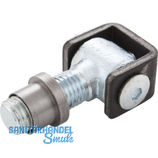 Anschwei�band verstellbar, Typ C, Stahl blank/verzinkt M 24