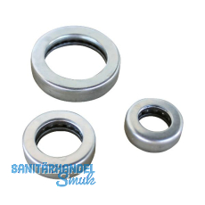 Kugellagerlaufring f�r Anschwei�band, Au�en � 22 mm, H�he 7 mm, Stahl verzinkt