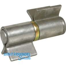 Anschweißband 2-teilig V-Lappen 404A , Bandh. 90 mm, ø 28 mm, Stahl blank Anschweißband 2-teilig V-Lappen 404A , Bandh. 90 mm, ø 28 mm, Stahl blank