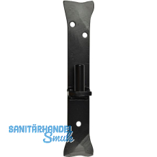 Plattenkegel, Kegeldorn � 18 mm, Schwalbenschwanz, inkl. Schraubenset, schwarz