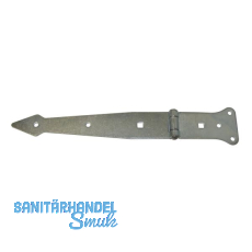 Werfgeh�nge 200 mm, H�he 35 mm, St�rke 2,5 mm, Stahl verzinkt