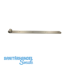Langb�nder einseitig gerollt, ohne Kegel, 500 x 40 x 5 mm, Edelstahl-Effekt
