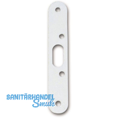 Bolzenschlie�blech (Stockteil f�r Stahlzargen), Stahl verzinkt silberf�rbig