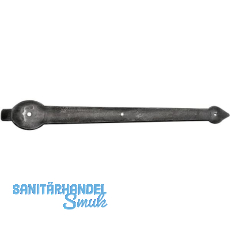 T�rscheinlangband KREMS 2317, 500 mm, Eisen verzinkt, alt geb�rstet