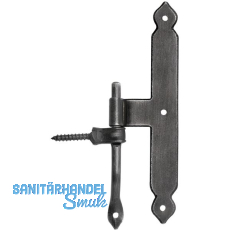 Fenstermittelband Krems, Eisen schwarz verzinkt, alt geb�rstet*