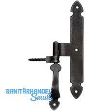 Fenstermittelband Kufstein, Eisen schwarz verzinkt, alt geb�rstet*